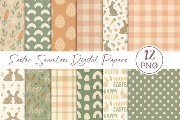 Easter Seamless Digital Papers