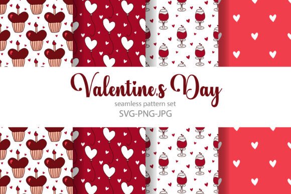 Hearts Valentine’s Day Print Set: A Romantic Design Resource